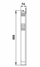 Скважинный насос Grundfos 3" SQE 2-115 2.54, 220 В, фото 2