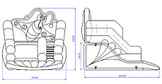 Надувная горка "Бабочка", фото 2