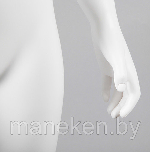 Манекен детский ростовой, белый матовый 110B(БЕЛ МАТ) - фото 6 - id-p93383320