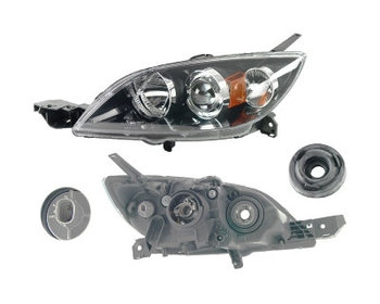 Фара передняя MAZDA 3 (BK) 2003-2009 хетчбек 454109-E