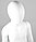 Манекен детский ростовой без лица, белый матовый 137A(БЕЛ МАТ), фото 2