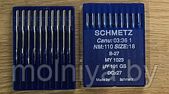 Швейная игла Schmetz B-27 для оверлоков №80  уп 10 шт. 