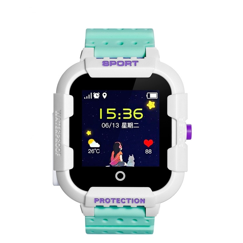 Детские GPS часы Wonlex KT03 с камерой (белый) - фото 5 - id-p93383558