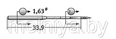 Швейная игла Schmetz DBx1 (1738) №80 уп10 шт.., фото 2