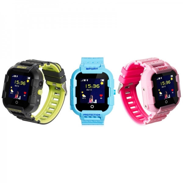 Детские GPS часы Wonlex KT03 с камерой (розовый) - фото 3 - id-p93383601