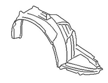 Подкрылки IMPREZA (GS,GH,GR) 2007-2012