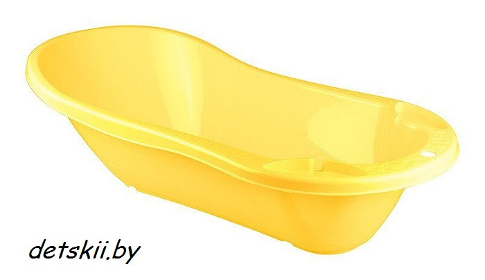 Ванночка детская Пластишка с клапаном для слива Бытпласт - фото 5 - id-p93389315