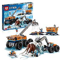 Конструктор bela 10997 или lepin 02111 Арктическая экспедиция Передвижная арктическая база аналог лего 60195