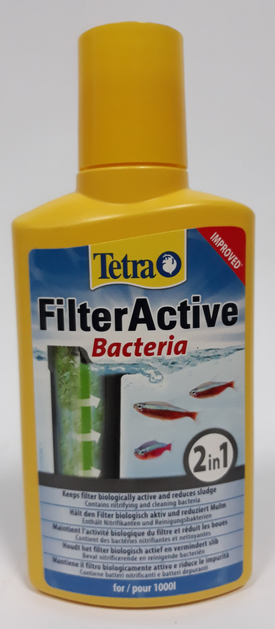 Tetra FilterActive 250 мл - Бактериальная культура для подготовки воды