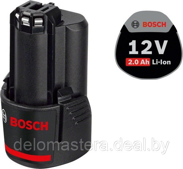 Аккумулятор Bosch GBA 12 V Li 2Ач для электроинструмента (1600Z0002X) (оригинал) - фото 1 - id-p93419474