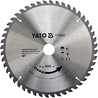 Диск пильный 250/30 48T для строительной древесины "Yato" YT-60484