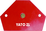 Струбцина магнитная для сварки 64х95х14мм (11.5кг) "Yato" YT-0866