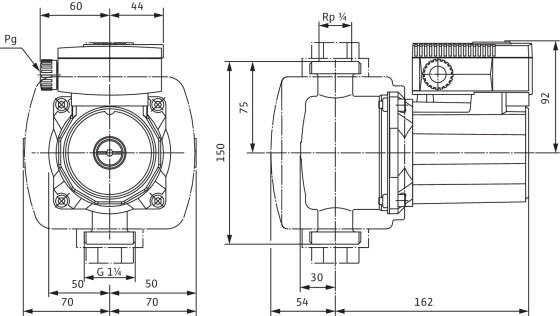 Насос циркуляционный Wilo TOP-Z 20/4 EM 1х230В - фото 3 - id-p93429479