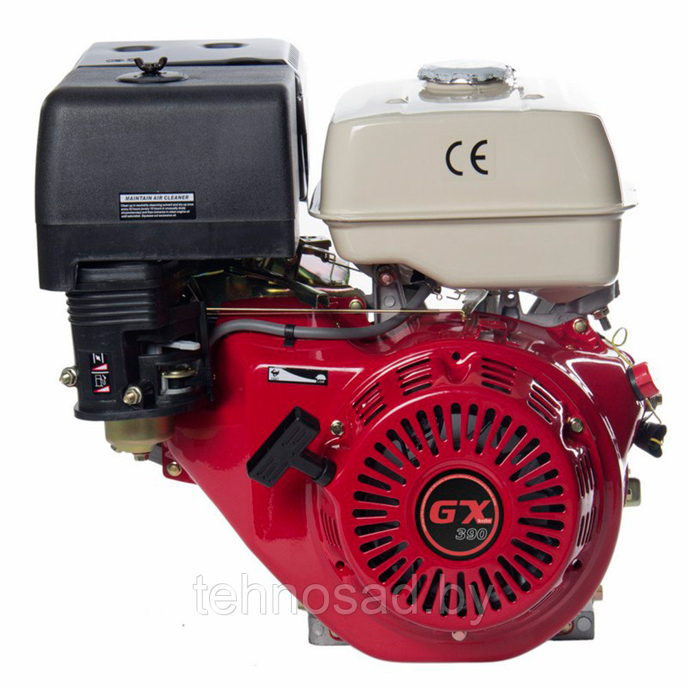 Двигатель GX390 (25мм, шпонка) 13л.с  аналог HONDA
