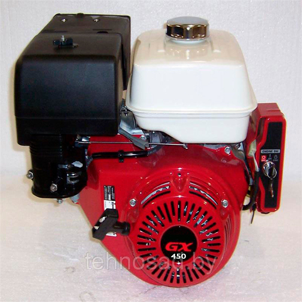 Двигатель GX450E (25мм, шпонка) 18л.с аналог HONDA+подарок набор инструментов - фото 1 - id-p93455073