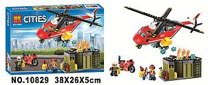Конструктор BELA Cities Пожарная команда быстрого реагирования 10829 (Аналог LEGO City 60108) 274 дет