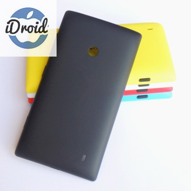 Задняя крышка для Nokia Lumia 520, цвет: черный - фото 1 - id-p82680942
