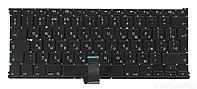 Клавиатура для ноутбука Apple MacBook A1369 2011+, черная с подсветкой, большой ENTER