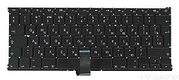 Клавиатура для ноутбука MacBook A1369 2011+  черная с подсветкой, большой ENTER