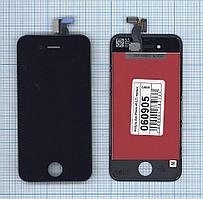 Дисплей для Apple iPhone 4S в сборе с тачскрином (LT), черный