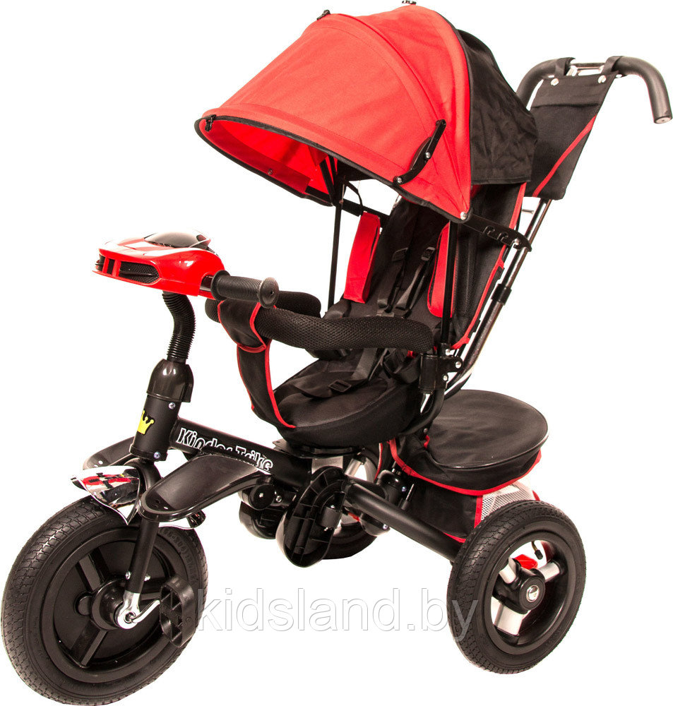 Детский трехколесный велосипед Kinder Trike Classic с поворотным сиденьем (красный)