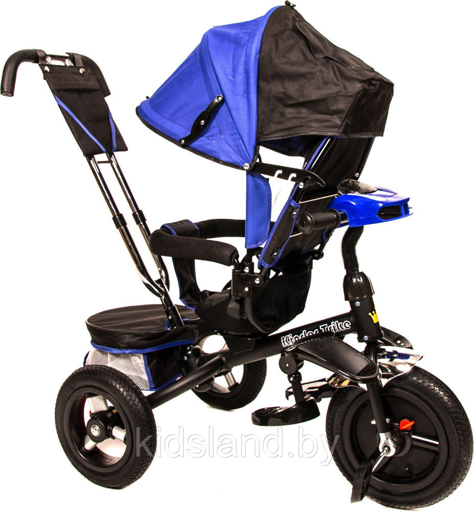 Детский трехколесный велосипед Kinder Trike Classic с поворотным сиденьем (синий) - фото 3 - id-p93497202