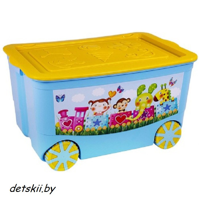 Ящик для хранения игрушек KidsBox Эльфпласт - фото 4 - id-p93497358