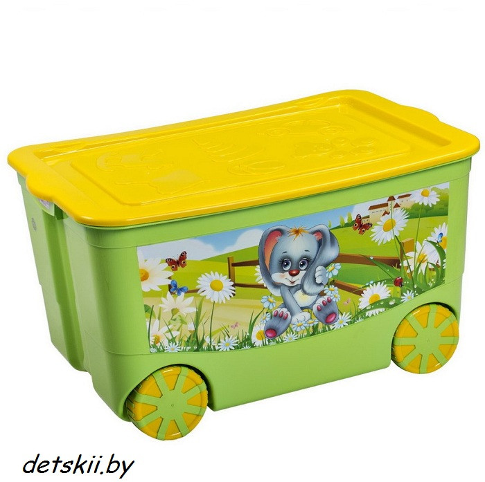 Ящик для хранения игрушек KidsBox Эльфпласт - фото 5 - id-p93497358