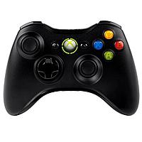 Беспроводной геймпад Xbox 360 Wireless Controller (чёрный) отличная Копия