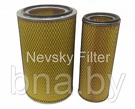 Элемент фильтрующий очистки воздуха NF-4538-2 для МТЗ дв. Д-260 (260-1109300, 260-1109300-01) комплект