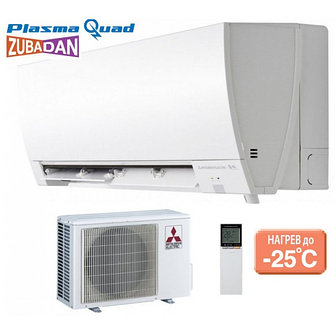 Кондиционеры Mitsubishi Electric серия Deluxe ZUBADAN (инвертор)