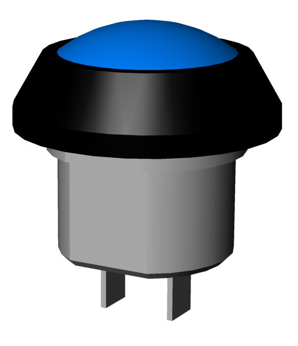 086757 | DRUCKTASTER BLAU 1S