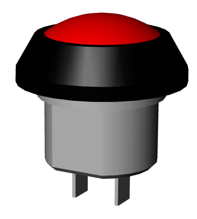 086753 | DRUCKTASTER ROT 1S