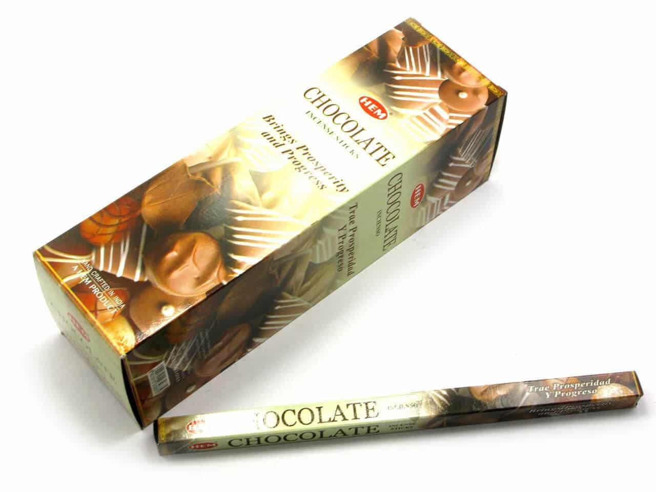 Палочки-благовония ароматические Шоколад