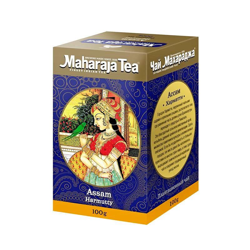 Чай Ассам черный байховый Харматти Махараджа (Maharaja Tea Assam Harmutty), 100г - фото 1 - id-p93678604