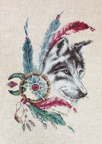 Набор для вышивания крестом «Волк» - фото 1 - id-p93684084