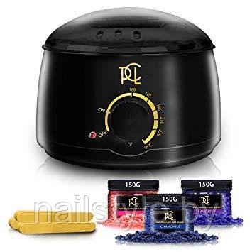 Набор для удаления волос Pure Clean Love Wax Warmer с твердыми восковыми бобами и восковыми аппликаторами