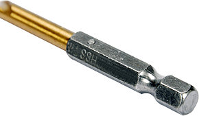 Сверло по металлу HSS-TiN 7,0мм с хвостовиком HEX ( 1 шт.) "Yato"YT-44766, фото 2