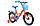 Детский велосипед Aist Lilo 2019 16" (оранжевый/голубой), фото 2