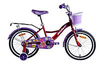 Детский велосипед Aist Lilo 2022 18" (красный/фиолетовый)