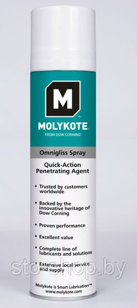 Molykote Omnigliss Extreme Pressure Oil Spray Дисперсия с проникающими свойствами 400мл