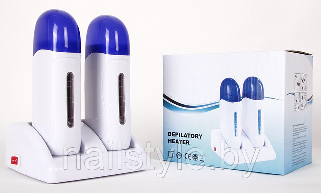 Воскоплав двухкассетный Depilatory Heater 40w - фото 2 - id-p93697699