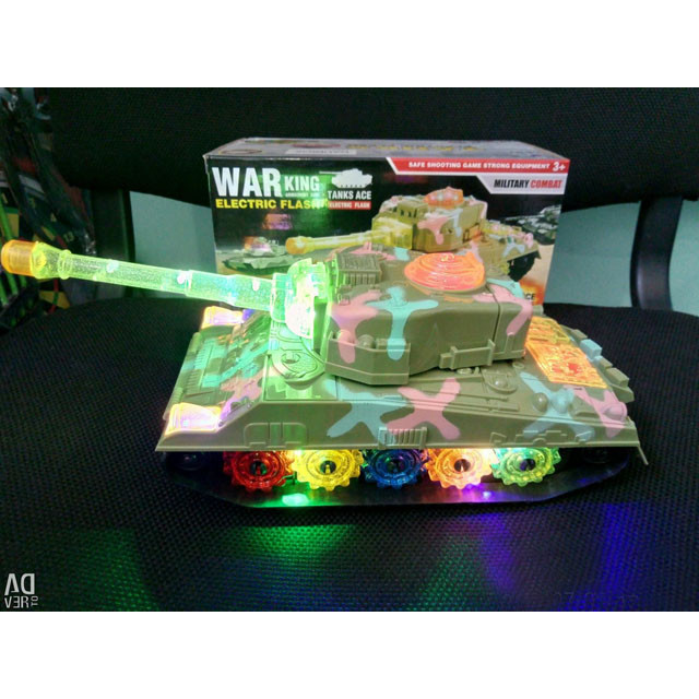 Танк на батарейках Tiger Tanks (свет, звук) - фото 4 - id-p93714793