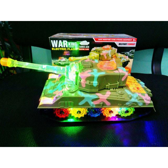 Танк на батарейках Tiger Tanks (свет, звук) - фото 3 - id-p93714793