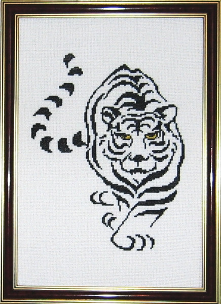 Набор для вышивания крестом "Тигр"