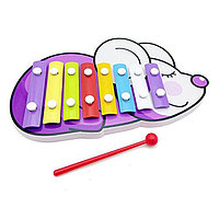 Детский ксилофон Baby Animal Piano 8 тонов