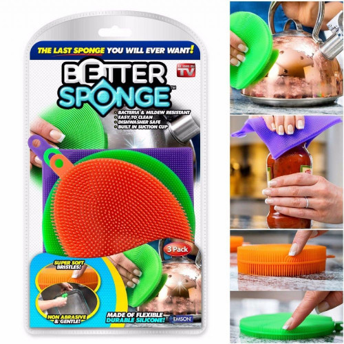 Better Sponge - гибкие силиконовые щетки для дома - фото 1 - id-p93722412