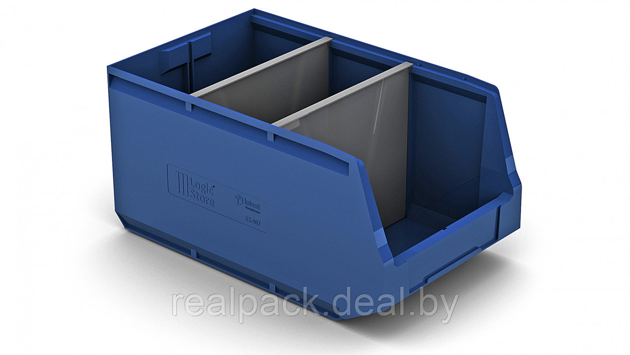 Складской контейнер 12.407 пластиковый Цена без ндс, работаем только с юрлицами. - фото 4 - id-p4273210