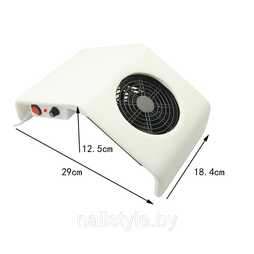 Пылесос для маникюра Nail Dust Collector DC-858-2 30W (Белый) - фото 1 - id-p93712987
