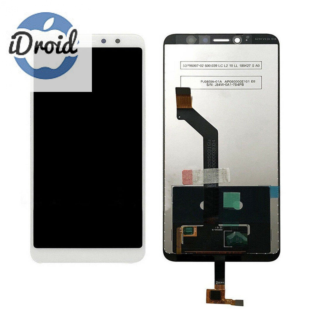 Дисплей (экран) Xiaomi Redmi S2 с тачскрином, белый - фото 1 - id-p93737772